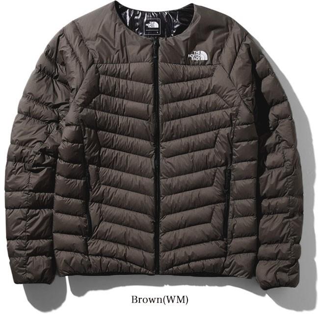 THE NORTH FACE ノースフェイス サンダーラウンドネックジャケット NY81813 NY32013 ノーカラージャケット  ライトダウンジャケット メンズ