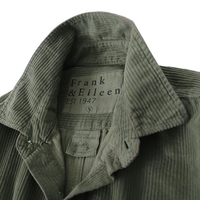 【美品】Frank & Eileen LUKE 　　　　　コーデュロイ シャツ Frank&Eileen フランク&アイリーン LUKE CORDUROY ルーク