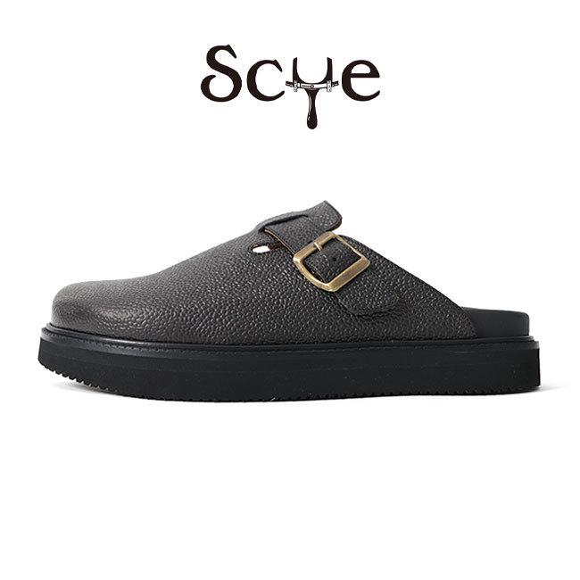 Scye サイ グレインレザー クロッグサンダル Chicco di Riso USBO 7322