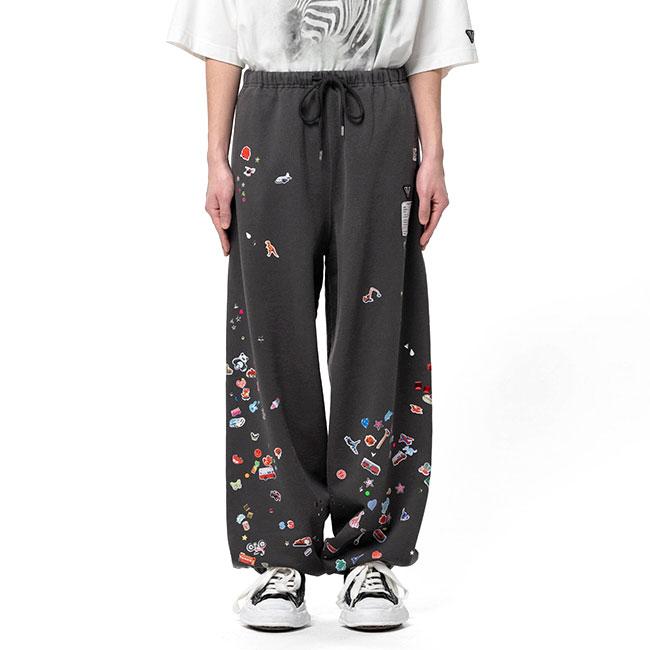 Maison MIHARA YASUHIROステッカーパンツ　25ss Maison MIHARA YASUHIRO - 【25SS】ベイカー ステッカー ジーンズ