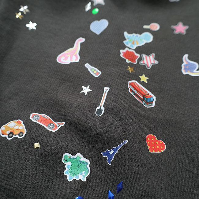 Maison MIHARA YASUHIROステッカーパンツ　25ss Maison MIHARA YASUHIRO - 【25SS】ベイカー ステッカー ジーンズ