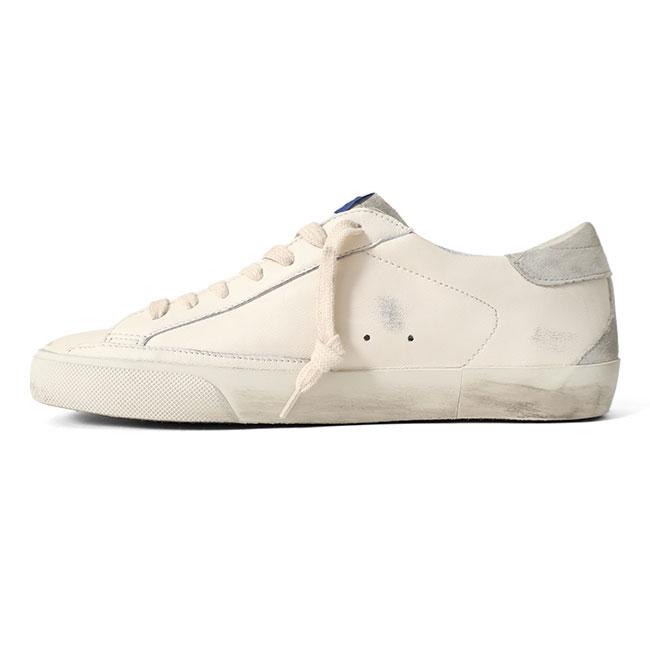 Golden Goose ゴールデングース SUPERSTAR スーパースター レザースニーカー GMF00102.F005359.11166 シューズ 白 ホワイト メンズの画像