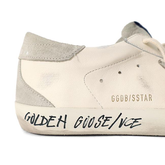Golden Goose ゴールデングース SUPERSTAR スーパースター レザースニーカー GMF00102.F005359.11166 シューズ 白 ホワイト メンズの画像