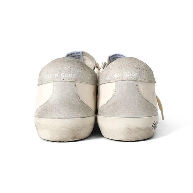 Golden Goose ゴールデングース SUPERSTAR スーパースター レザースニーカー GMF00102.F005359.11166 シューズ 白 ホワイト メンズの画像