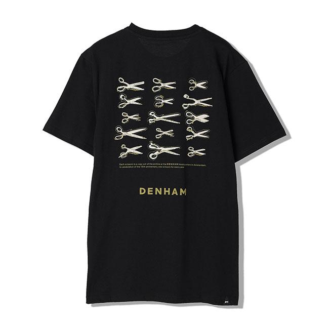 DENHAM デンハム WRIGHT REG TEE CJ シザーロゴ グラフィックT