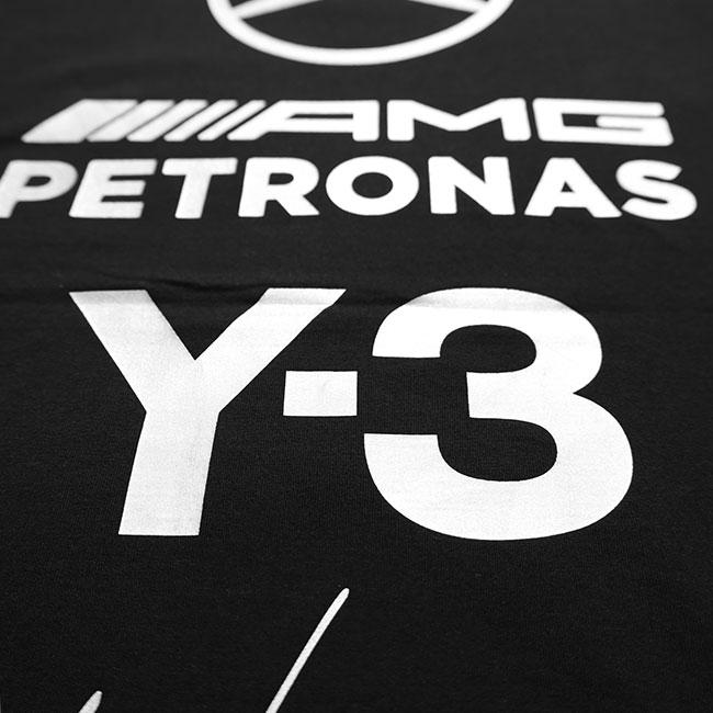 Y-3 x Mercedes-AMG ワイスリー メルセデスベンツ F1 ロゴTシャツ