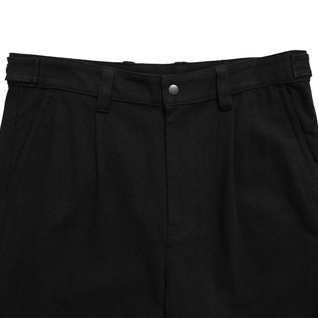 ATON エイトン コットンツイル タックワイドパンツ PRAGLM0104