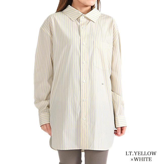 Sale Gymphlex ジムフレックス マルチストライプ オーバーサイズシャツ J 1355 Mup 長袖シャツ レディース Golden State 通販 Paypayモール