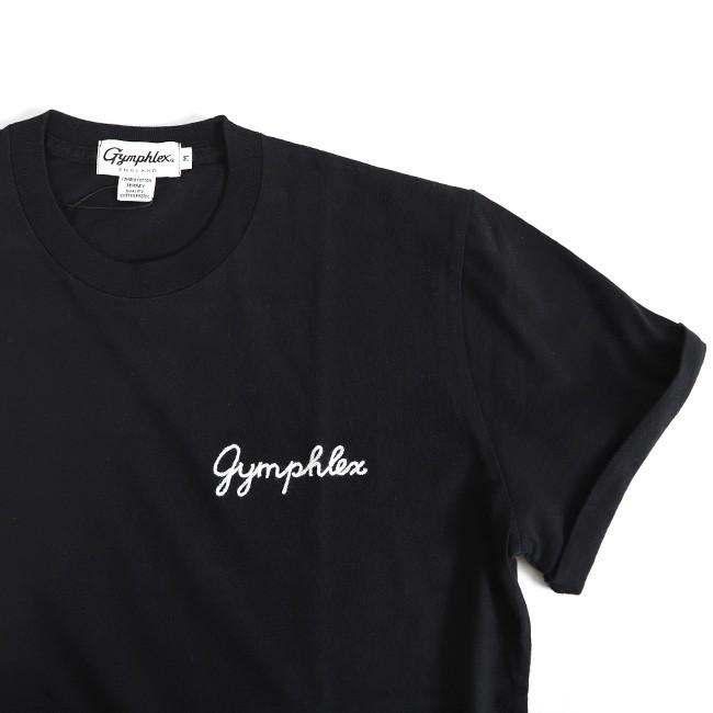 GYMPHLEX（ジムフレックス） ロゴ刺繍Tシャツ J-1155 CH 半袖Tシャツ