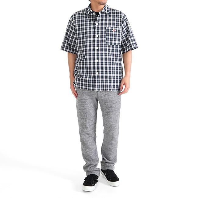 Danton ダントン チェックシャツ ワークシャツ Jd 3609 Ppl 半袖シャツ メンズ Golden State 通販 Paypayモール
