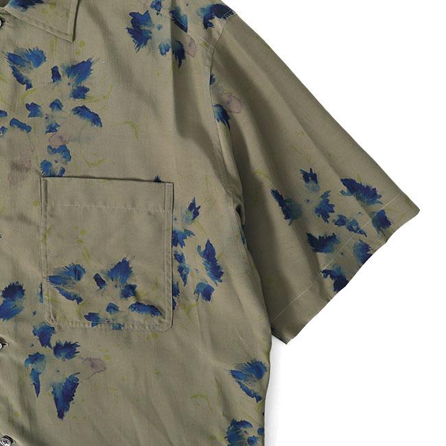 LEMAIRE ルメール オーバーサイズ ビスコース サマーシャツ SH1101 LF1262 花柄 半袖シャツ メンズ｜golden-state｜05