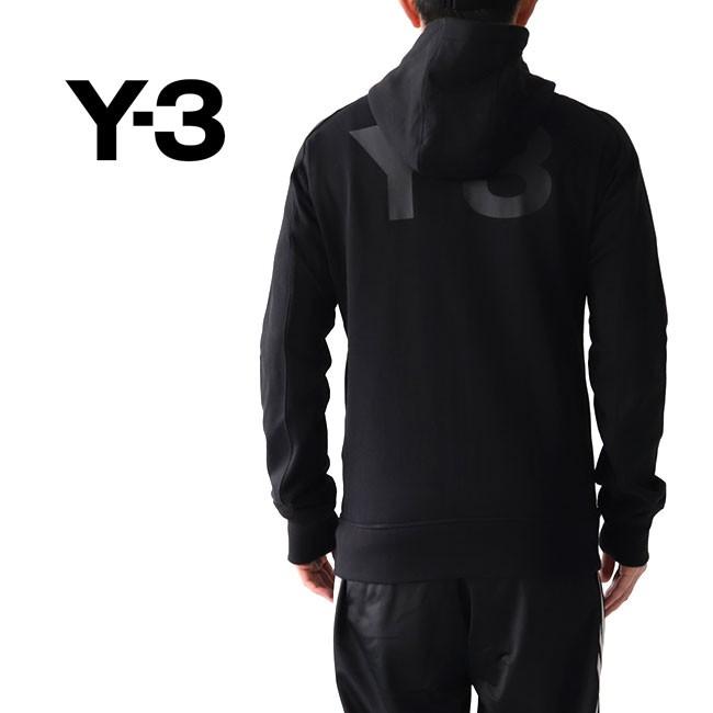 [TIME SALE] Y-3 ワイスリー バックロゴ スウェット ジップパーカー FJ0344 Yohji Yamamoto ヨウジヤマモト