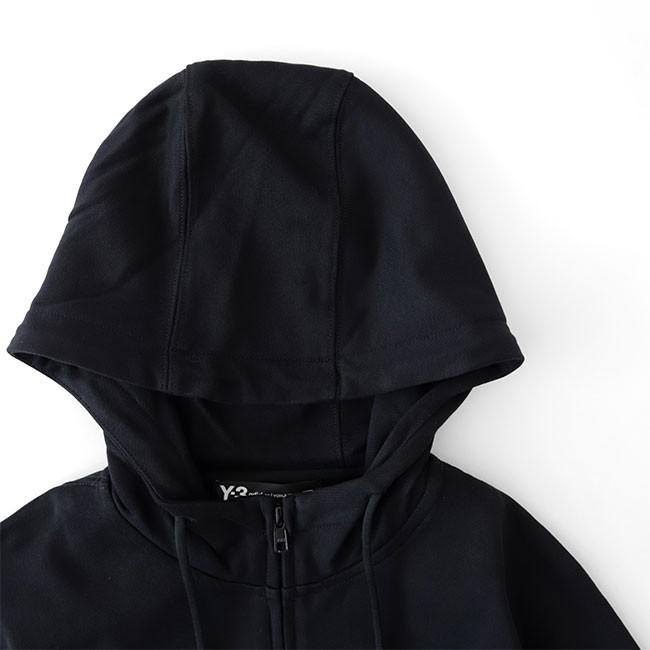 Y-3 ワイスリー バックロゴ スウェット ジップパーカー FJ0344 メンズ