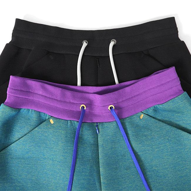 ガンリュウ スウェットパンツ TIME SALE] FUMITO GANRYU フミトガンリュウ 3Dカット サルエル