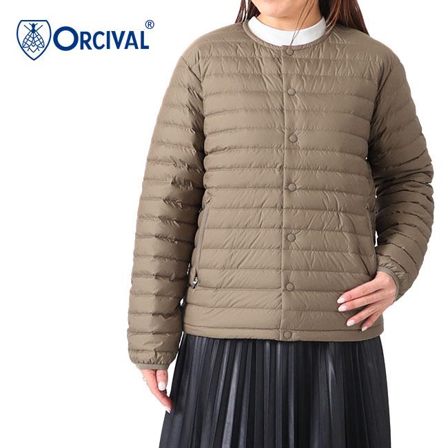 ORCIVAL オーシバル クルーネック インナーダウンジャケット OR ORCIVAL オーシバル クルーネック インナーダウンジャケット OR