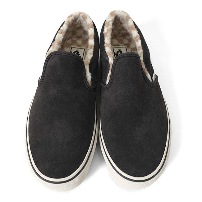 VANS バンズ Classic Slip-On ボア スエード スリッポン VN000BVZEMV