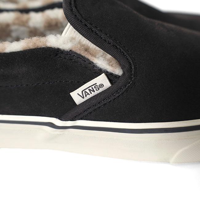 VANS バンズ Classic Slip-On ボア スエード スリッポン VN000BVZEMV