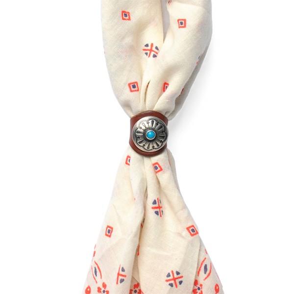 YUKETEN（ユケテン） コードバン レザーリング 指輪 コンチョ 