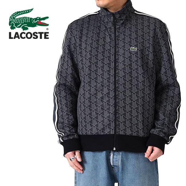 LACOSTE ラコステ モノグラム ジャガード トラックジャケット LACOSTE ラコステ モノグラム ジャガード トラックジャケット