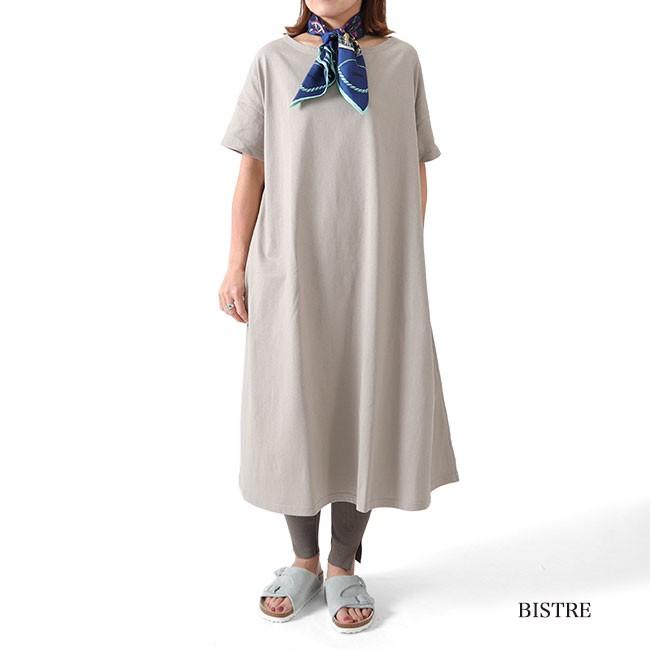 Time Sale Orcival オーシバル コットンモヨン 半袖 ボートネックワンピース B236 レディース Golden State 通販 Paypayモール