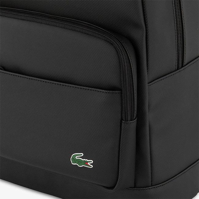 LACOSTE ラコステ L.12.12 PVC ミニロゴ バックパック NH2549P 黒