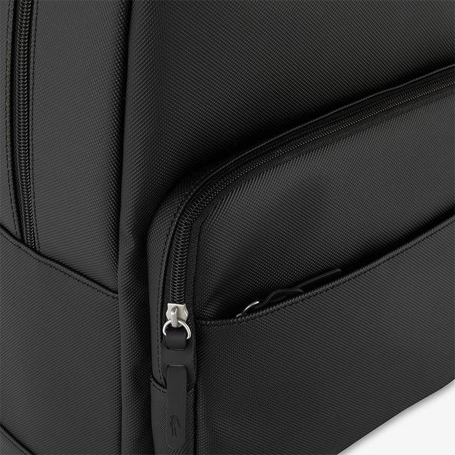 LACOSTE ラコステ L.12.12 PVC ミニロゴ バックパック NH2549P 黒