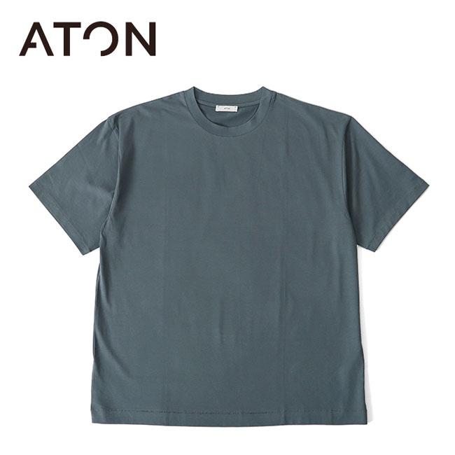 ATON エイトン オーバーサイズ 60/2 スビンコットン Tシャツ