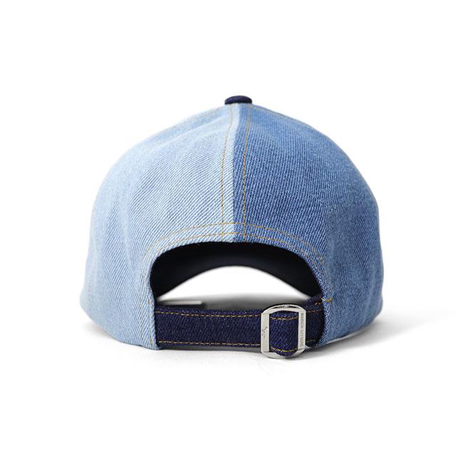 【関税込】Maison Kitsune メゾンキツネ Denim 6P Cap ロゴ 人気 MAISON KITSUNE メゾンキツネ デニム 6パネルキャップ