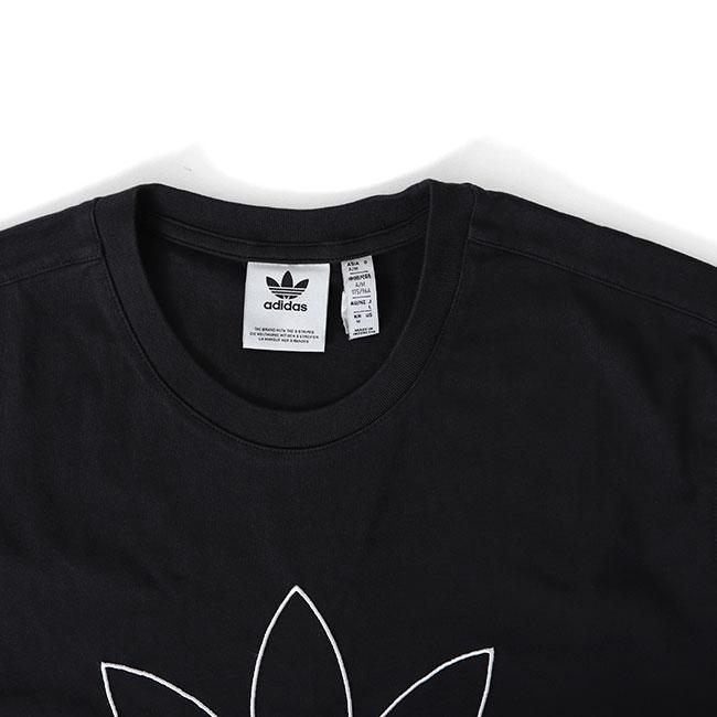 激レア アディダス オリジナルス アディカラー モノグラム Tシャツ 22年製 adidas アディダスオリジナルス アウトライン トレフォイルロゴ T