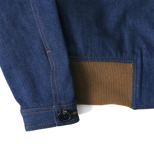 AMI PARIS アミパリス 襟ボア デニムジャケット H18D410.600 Gジャン