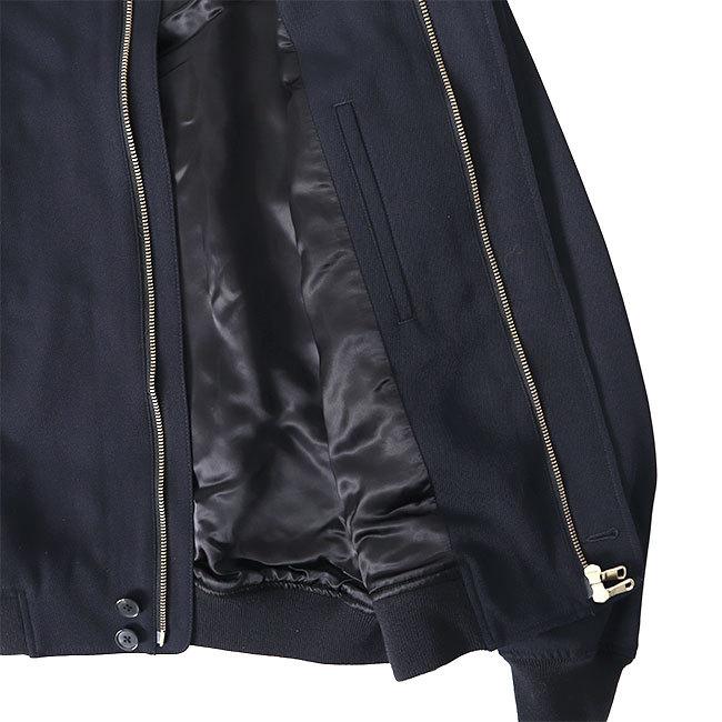 メンズ ウールタッチ ジップアップ フーデイ ジャケット アウトレット】【SPORTY CASUAL】クールタッチジャージブルゾン