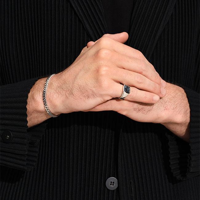 TOM WOOD リング ♯56 TOMWOOD トムウッド Kay Ring Satin ケイリング サテン シルバー