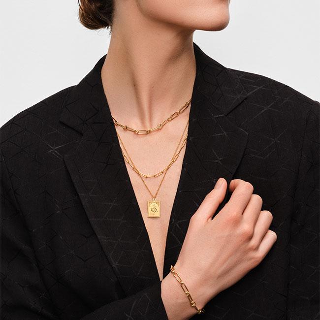 【国内在庫】TOMWOOD Box Chain Gold Box Chain Gold - Tom Wood Project Official Online Store