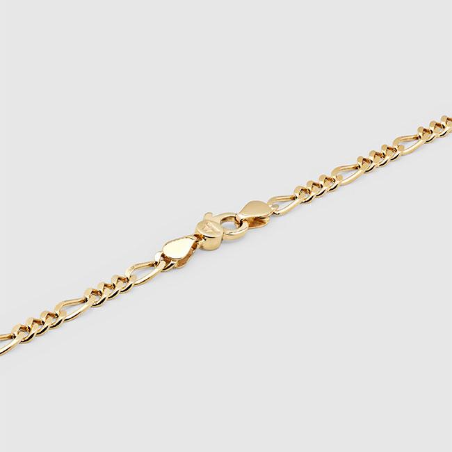 TOMWOOD トムウッド Bo Chain Medium Gold-18inch ボックスチェーン