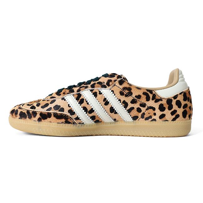  アディダス SAMBA OG レオパード adidas originals アディダス オリジナルス SAMBA OG W ポニーヘア