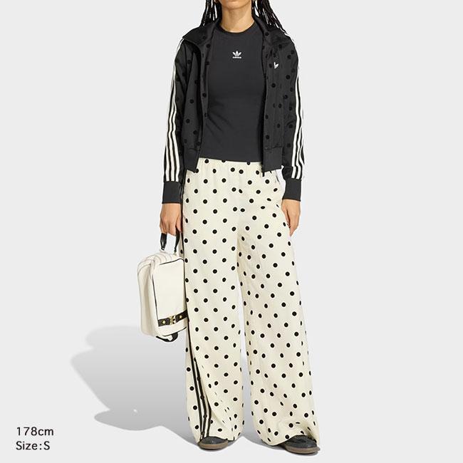  ポルカドット ジャージ アディダス　サテンジャージ 予約商品] adidas originals アディダス オリジナルス ポルカドット
