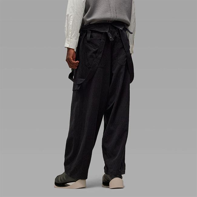 TIME SALE] Y-3 ワイスリー サスペンダーパンツ IW7471 黒