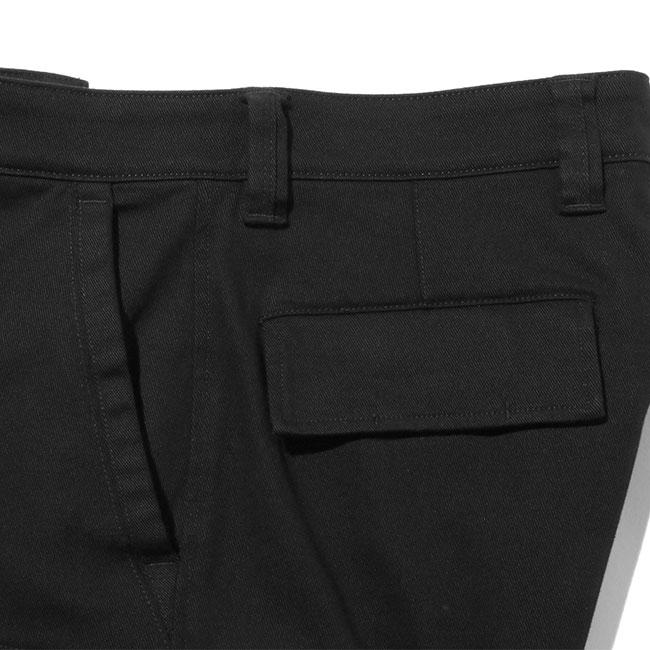 YCHAI ROBUSTO cargo shorts 美品 YCHAI イカイ ROBUSTO ロブスト コットン ブラック テーパードカーゴ
