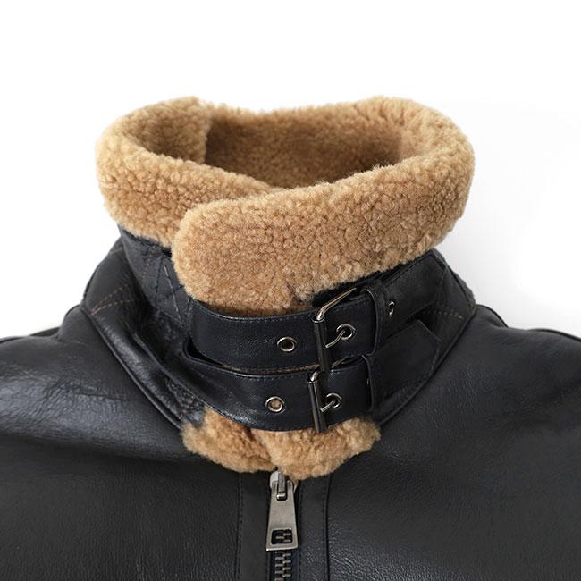 EMMETI エンメティMT01 シープスキン ムートンジャケット B-3 フライト