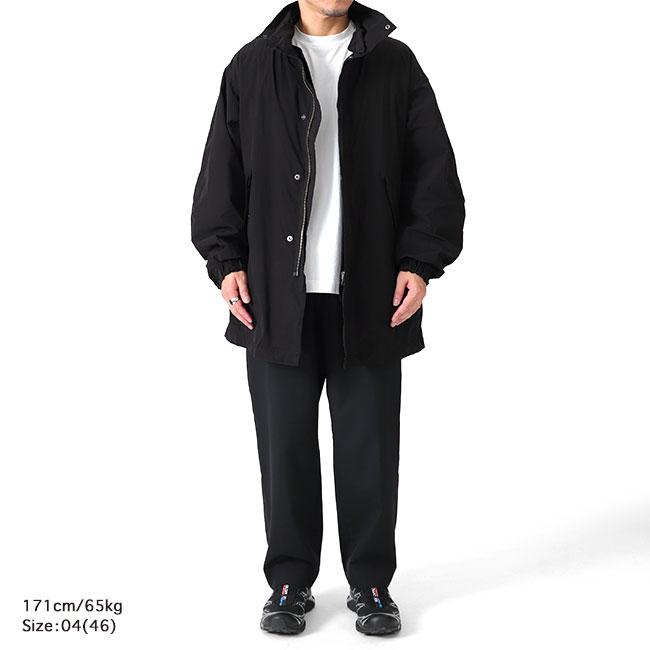 B18174 美品 UE×FRGMT スタンドカラーモッズコート 黒2 スタンドカラーモッズコート(2colors)