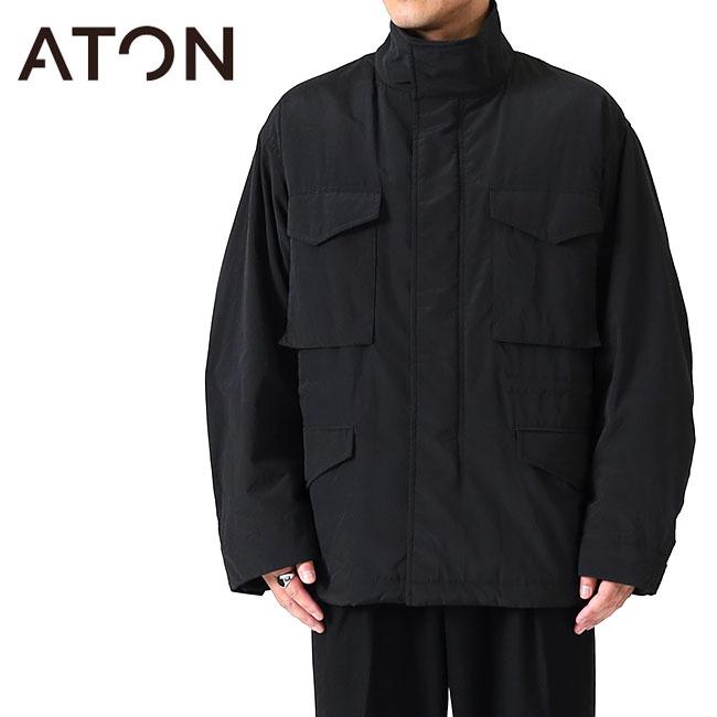 ATON エイトン テクノコットン スタンドカラー M-65フィールド ATON エイトン テクノコットン スタンドカラー M-65フィールド