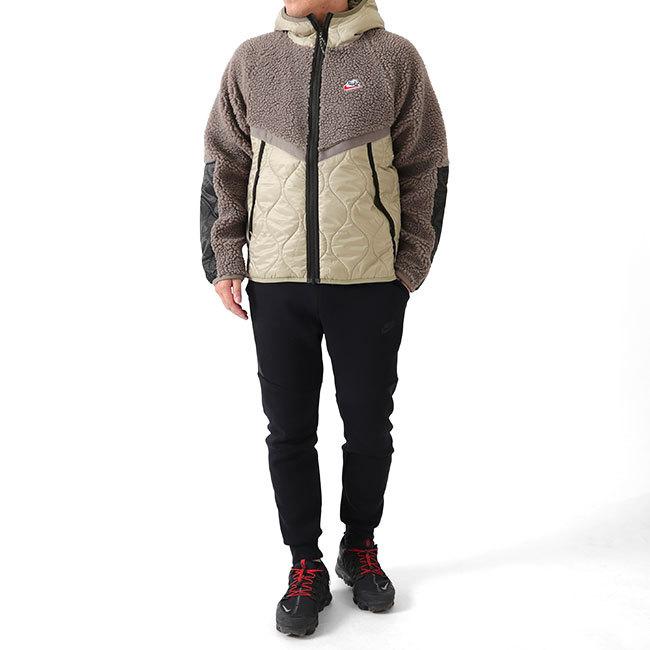 Nike ナイキ ボアフリース キルティングジャケット Cu4447 040 ブラウン メンズ Golden State 通販 Paypayモール