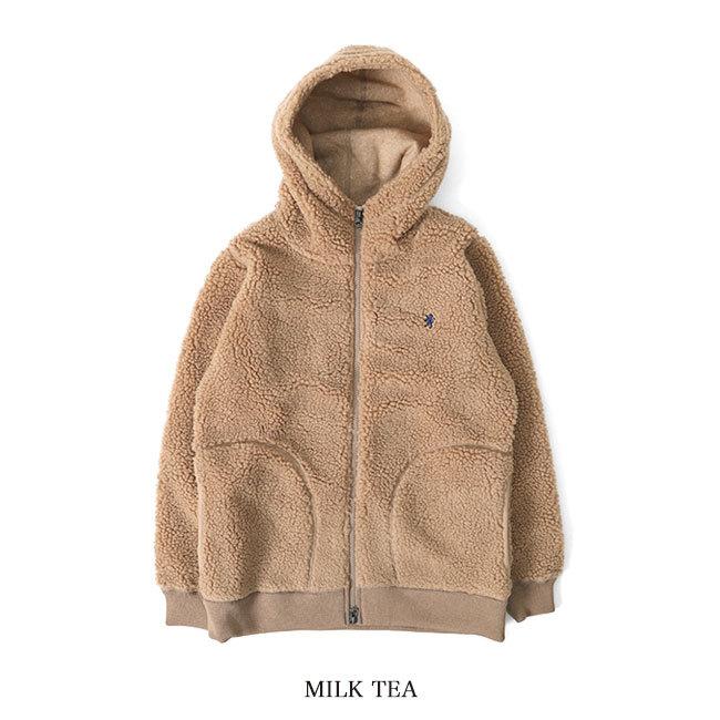 日本限定-GYMPHLEX ジム•フレックス ボアフリースジャケット ジップ J