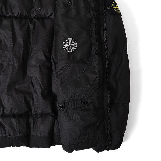 Stone Island ストーンアイランド ロゴパッチ ガーメントダイ フード