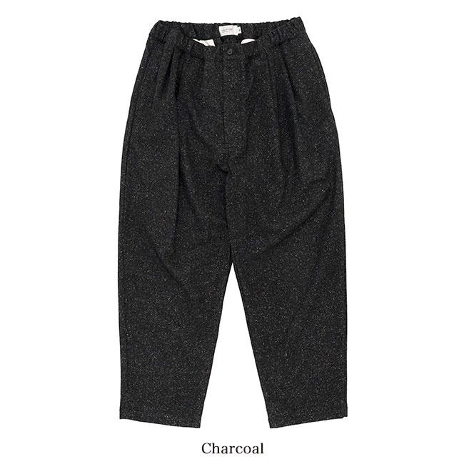 Still By Hand スティルバイハンド シルクネップ ウール テーパード