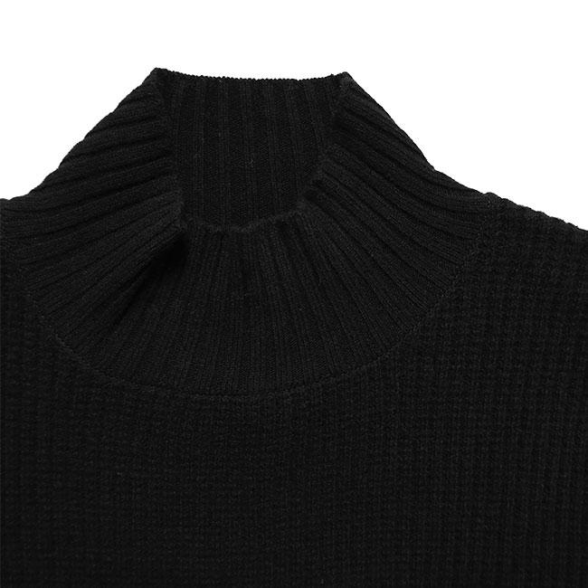 Still By Hand スティルバイハンド ウールシルク ハイネック プル