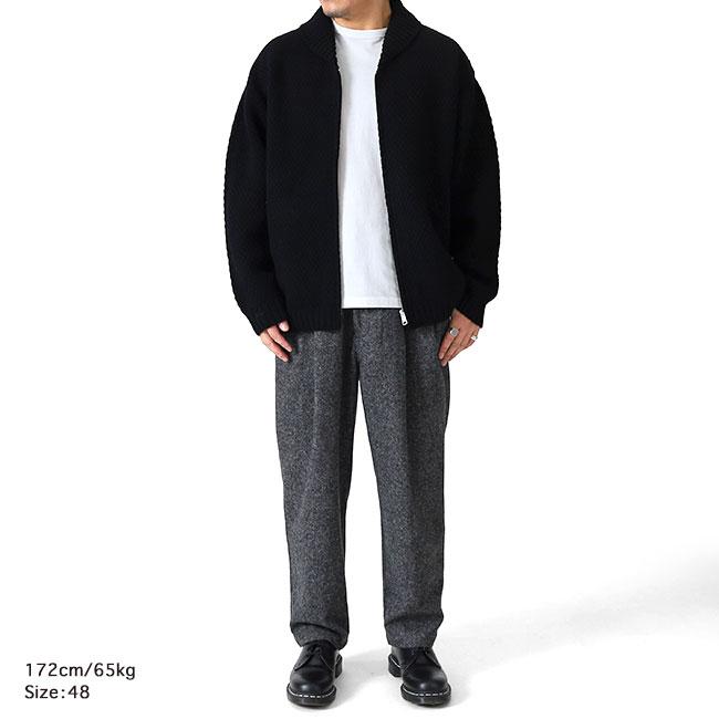 Still By Hand スティルバイハンド 5ゲージ ショールカラー ウール