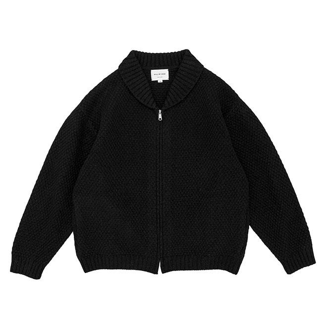 Still By Hand スティルバイハンド 5ゲージ ショールカラー ウール