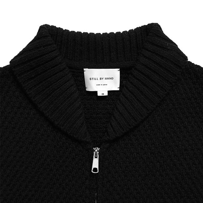 Still By Hand スティルバイハンド 5ゲージ ショールカラー ウール