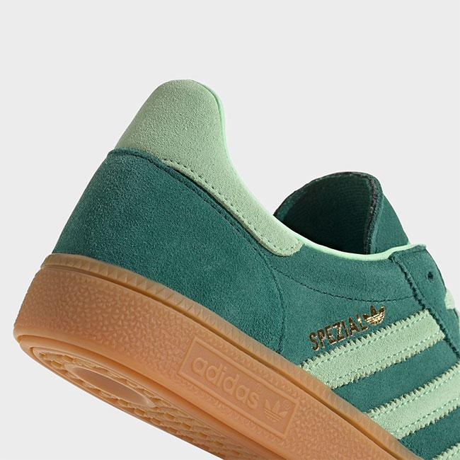 [TIME SALE] adidas アディダスオリジナルス HANDBALL SPEZIAL W ハンドボール スペツィアル ガムソール スニーカー IE5896 グリーン メンズ レディース｜golden-state｜07